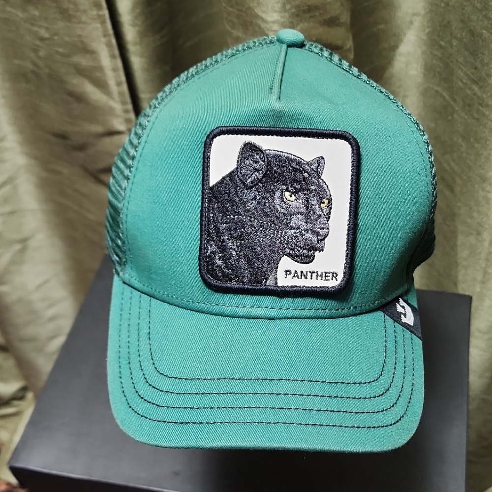 Goorin Bros Teal Panther Cat Hat
